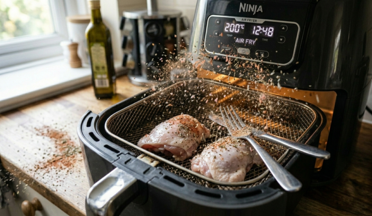 herbes aromatiques ou épices à ne pas mettre dans ne friteuse