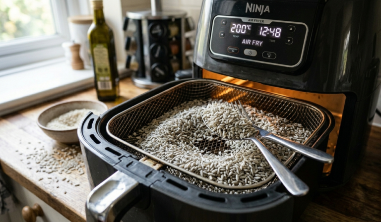 les grains secs à ne pas mettre dans une friteuse