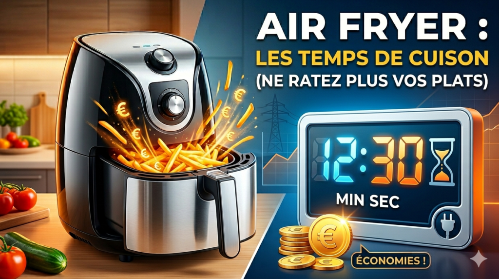 temps de cuison au air fryer