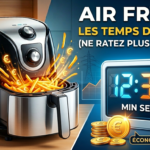 temps de cuison au air fryer