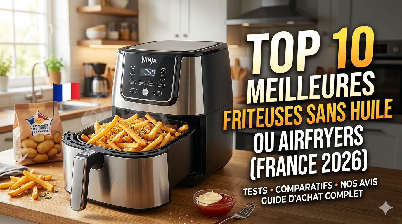 top 10 meilleure friteuse sans huile comparatif