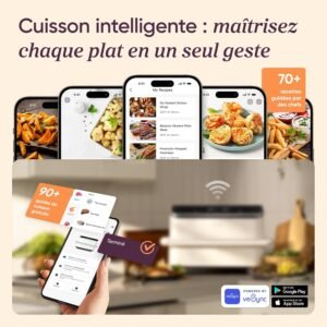 cosori air fryer twinfry application mobile connectée